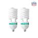 Lroom [2-Pack] 85 Watt Spiral E26/E27 Compact Fluorescent CFL Light Bulb 4760LM 6500K Daylight WMT2070