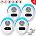 Ultrasonic Pest Repeller 4 Pack Electronic Variable frequency Ultrasonic Pest Repellent Indoor Plug in Pest Control Ultrasonic Repellent for Mice Cockroach Spider Ant Mosquito Bug Insect