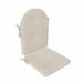 WestinTrends Adirondack Chair Cushion Weather Resistant Patio Rocking Chair Cushion High Back Beige