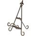 Bard s Antique Gold-toned Wrought Iron Easel Fleur de Lis 11 H x 7.75 W x 8.5 D Pack of 6