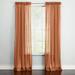 Brylanehome Sheer Voile Rod-Pocket Panel Pair - 120Iw 72I L Autumn Leaves Window Curtains