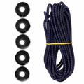 Paracord Planet Colored Bungee Cord and Ball Bungee Kits - 10 Feet of 1/8 Inch Shock Cord and 5 Ball Bungees - Make Custom Tie Downs for Camping Event Tents Canopies and More