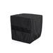 Covermates Square Firepit Cover â€“ Water-Resistant Polyester Mesh Ventilation Fire Pit Covers-Black