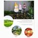 Christmas Solar Ground Stake Lights LED Snowman Lawn Lamp Xmas Outdoor Waterproof Garden Pathway Landscape Decor Lighting 1/4Pcs