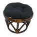 Blazing Needles 18 in. Indoor Footstool Cushion