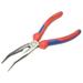 Knipex - Bent Snipe Nose Side Cutting Pliers Multi-Component Grip 200mm (8in)