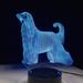 AVEKI Afghan Hound Most Beautiful Dog 3D LED lamp 7 Colors USB Touch Night Lights Home Living Room Lighting Decor Kids Gift