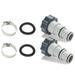 Replacement Hose Adapter Kits with Collar for Intex 4000 2500 2000 1500 ARU Threaded Connection Pumps Swimming Pool Parts