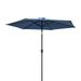 9FT 6 Ribs Patio Umbrella Sun Shade Outdoor Beach Garden Market