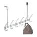 InterDesign 44002 Classico Over-The-Door Rack 6-Hooks Chrome Each