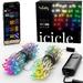 Twinkly Icicle App-Controlled Smart 190 Multicolor RGB+W LED Christmas Lights