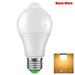 Led Bulb Light Sensor Smart Pir Motion Detector Security For Porch Garage Hallway Garden New