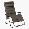 Lafuma R-Clip XL Alloy Steel Relaxation Zero Gravity Lounge Chair Taupe