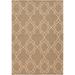 Mark&Day Outdoor Area Rugs 6x9 Liam Cottage Indoor/Outdoor Camel Area Rug (5 11 x 8 10 )