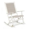 Plow & Hearth Claytor Folding Eucalyptus Outdoor Rocker