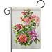 Breeze Decor G154130-BO Colorful Floral Double-Sided Decorative Garden Flag Multi Color