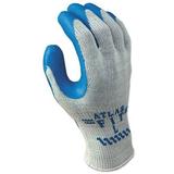 Atlas 300 General Purpose Latex Coated Fingers/Palm Gloves X-Large Blue/Gray | Bundle of 2 Dozen