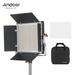 Andoer Professional LED Video Light Dimmable 660 LED Bulbs Bi Color Light Panel 3200 5600K CRI 85 with U Bracket Barndoor Kit for Studio Photography Video