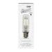 Feit Electric Dimmable Vintage 4 Watt (40W Equiv) Soft White T10 Clear Light Bulb Med Base E26