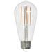 Bulbrite Pack of (8) 7 Watt Dimmable Clear ST18 LED Light Bulbs with Medium (E26) Base 2700K Warm White Light 800 Lumens