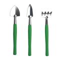 Gardening Tool Set 3 Pcs Succulent Tool Kit Houseplant Rake Mini Gardening Hand Tools Small Shovel/Rake/Spade for houseplants Pot Flower Gadget for Transplanting Seedlings Outdoor