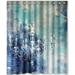 Libin Watercolor Damask Chandelier Shower Curtain Polyester Fabric Bathroom Decorative Curtain Size 60x72 Inches