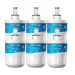 Waterdrop DA29-00003G water Filter Replacement for Samsung Aqua-Pure Plus DA29-00003G DA29-00003B DA29-00003A HAFCU1 Refrigerator Water Filter(6 Pack)