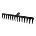 14 Heavy Duty Steel Metal Rake Head Lawn Leaves Tools