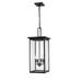 2605-PBK-Millennium Lighting-Barkeley - 4 Light Outdoor Hanging Lantern-27 Inches Tall and 11 Inches Wide-Powder Coat Black Finish