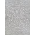 Couristan Timber Coppe Indoor/Outdoor Area Rug 5 1 x 7 6 Wheat