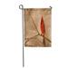 LADDKE Mr Red Male Northern Cardinal Perched on Beautiful Spring Day Garden Flag Decorative Flag House Banner 12x18 inch