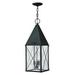 Three Light Outdoor Hanging Lantern in Traditional Style 9.5 inches Wide By 24.75 inches High Bailey Street Home 81-Bel-1005337