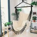 Egg Indoor Outdoor Hanging Hammock Rope Chair Swing Seat