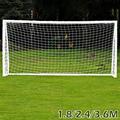 Duety Football Goal Net Sports Football Network Replacement Net Goalkeeper Net Football Goal for Football Training Matches (Poster Pole Not Included)