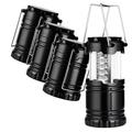 YouLoveIt 4 Pack LED Camping Lantern LED Lanterns Emergency Light Outdoor Portable Lanterns Portable LED Camping Light Flashlights for Hiking Blackouts and Emergency