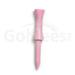 Golf Tees Etc Pink Step Down Wood Golf Tees 2 3/4 Inch Strong & Light Weight Castle Golf Tees - (200 Pack)