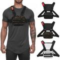 Stibadium 1PCS Men Tactical Waist Bag Tactical Vest Chest Pack Hip Hop Function Chest Rig Pack