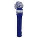 Blue & White Fairway Golf Head Cover