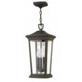 3 Light Large Outdoor Hanging Lantern in Traditional Style 10 inches Wide By 19.25 inches High-Oil Rubbed Bronze Finish-Incandescent Lamping Type