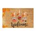 Thanksgiving Doormat Happy Fall Harvest Floor Mat Halloween Gnome Door Mat Funny Front Door Decoration Mat Entrance Floor Carpet Non Slip Blanket Indoor Outdoor Rug Welcome Decor Mats