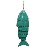 YUEHAO room decor home decor Colored Fish Wind Chime Hanging From Your Porch Or Deck Weather-resistant And Artistic Wind Chimes Blue