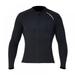 Wetsuit Top Men 3mm Neoprene Wetsuit Jacket Long Sleeve Wetsuit Shirt for Water Aerobics Diving in Cold Water