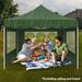 Willstar Gazebo Side Panel Only Tent Canopy Sides Panels Waterproof 210D Oxford Cloth Garden Shade Top Tent Surface (One Side Shelter)