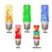 2Pack LED Flame Effect Fire Light Bulbs 4 Modes With Upside Down Effect Simulated Party Decorative E27 Flickering Light Atmosphere Lighting Vintage Flaming Lamp
