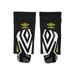 Umbro Junior Soccer Slip-in Shin Guards Soccer Protection Gear Soccer Sleeve Medium Size Yellow Black