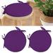 WANYNG Purple Cushion Round Garden Chair Pads Seat Cushion For Outdoor Bistros Stool Patio Dining Room