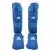 Adidas Karate SHIN REMOVABLE INSTEP WKF Approved - Blue - S