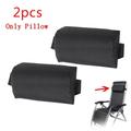 Head Cushion Pillow Adjustable for Beach Outdoor Folding Recliner Removable