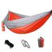 Camping Hammock - Portable Hammock Single or Double Hammock Camping Accessories for Outdoor Indoor w/ Tree Straps