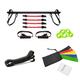 HOYOTIK Fitness Equipment Set Exercise Equipment with Resistance Bands Muscle Build Workout Equipment for Men/Women Full-Body Fitness Equipment for Indoor/Outdoor/Travel